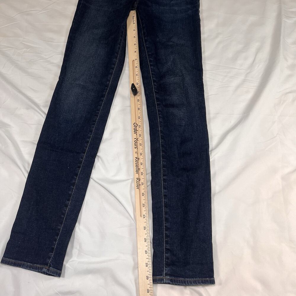 AG Adriano Goldschmied Jeans Womens Size 26R Blue Denim The Stilt Cigarette Leg - Picture 6 of 13